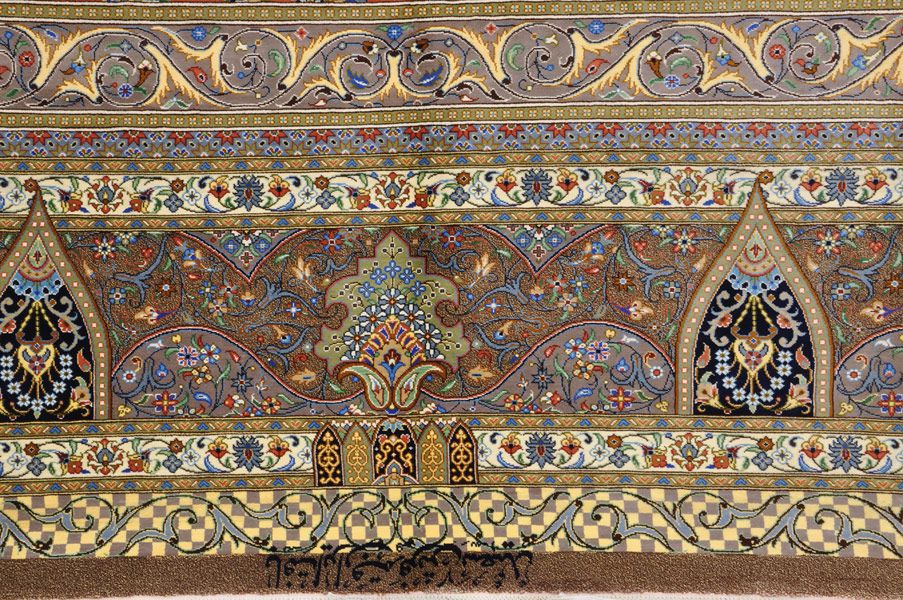 Ковер с именной подписью лучшей иранской мастерской Самеди